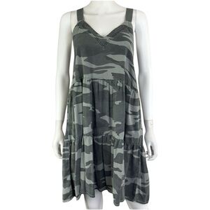 Splendid Gray Camo Mini Dress Size XS